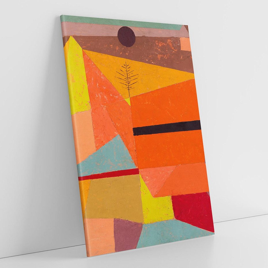 Obraz na płótnie 80x120 - Joyful Mountain Landscape 1929, Paul Klee - Reprodukcja - reprodukcja, obraz na płótnie