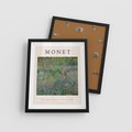Plakat w ramie 40x50 - Reprodukcja Moneta - Monet, reprodukcja - rama czarna