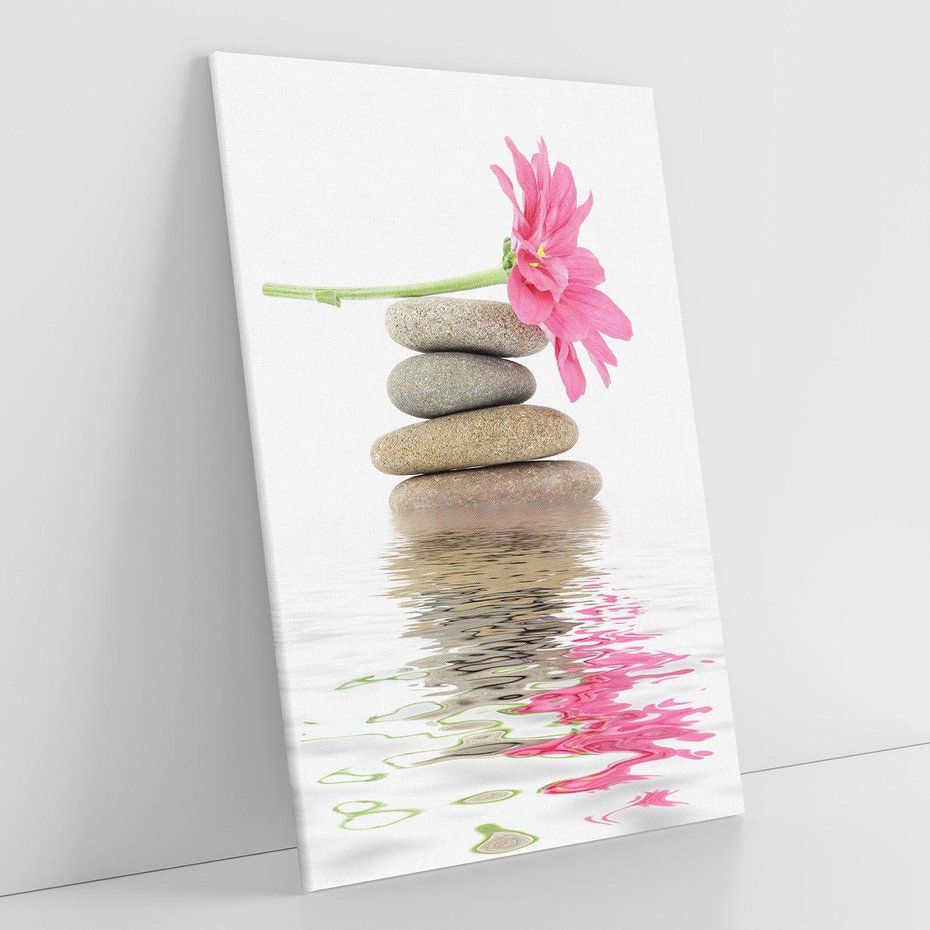 Obraz na płótnie 70x100 - Kwiatowe japońskie spa - japońskie, spa