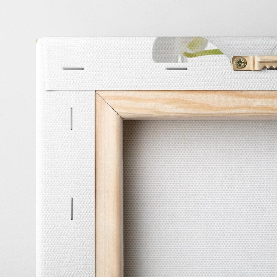 Obraz na płótnie 70x50 - Ekskluzywny Relaks - storczyk, spa