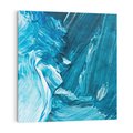 Obraz na płótnie 60x60 - Wyrazista abstrakcja w akwareli - abstrakcja, akwarela