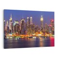 Obraz na płótnie 70x50 - Dusza Ameryki: miasto nieprzespanych nocy - Ameryka, USA
