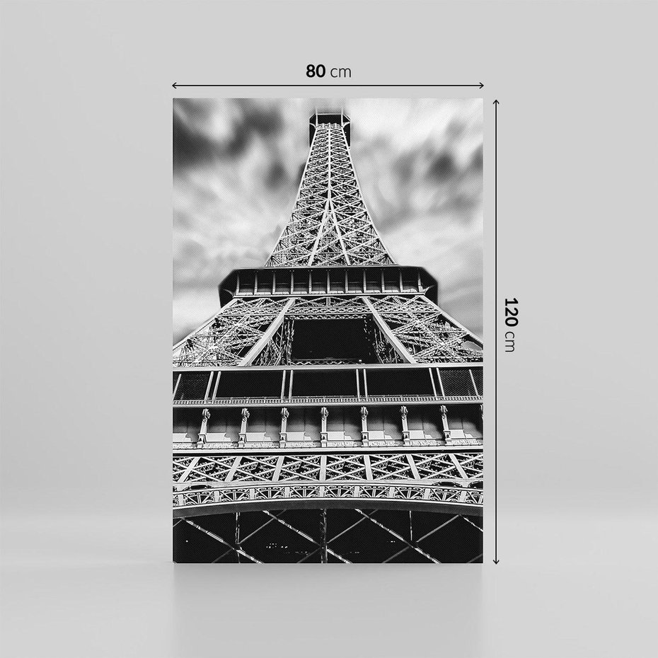 Obraz na płótnie 80x120 - Wieża Eiffla w Paryżu - Wieża, Eiffla