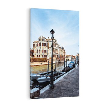 Obraz na płótnie 50x70 - Kanały Wenecji - Wenecja, kanały
