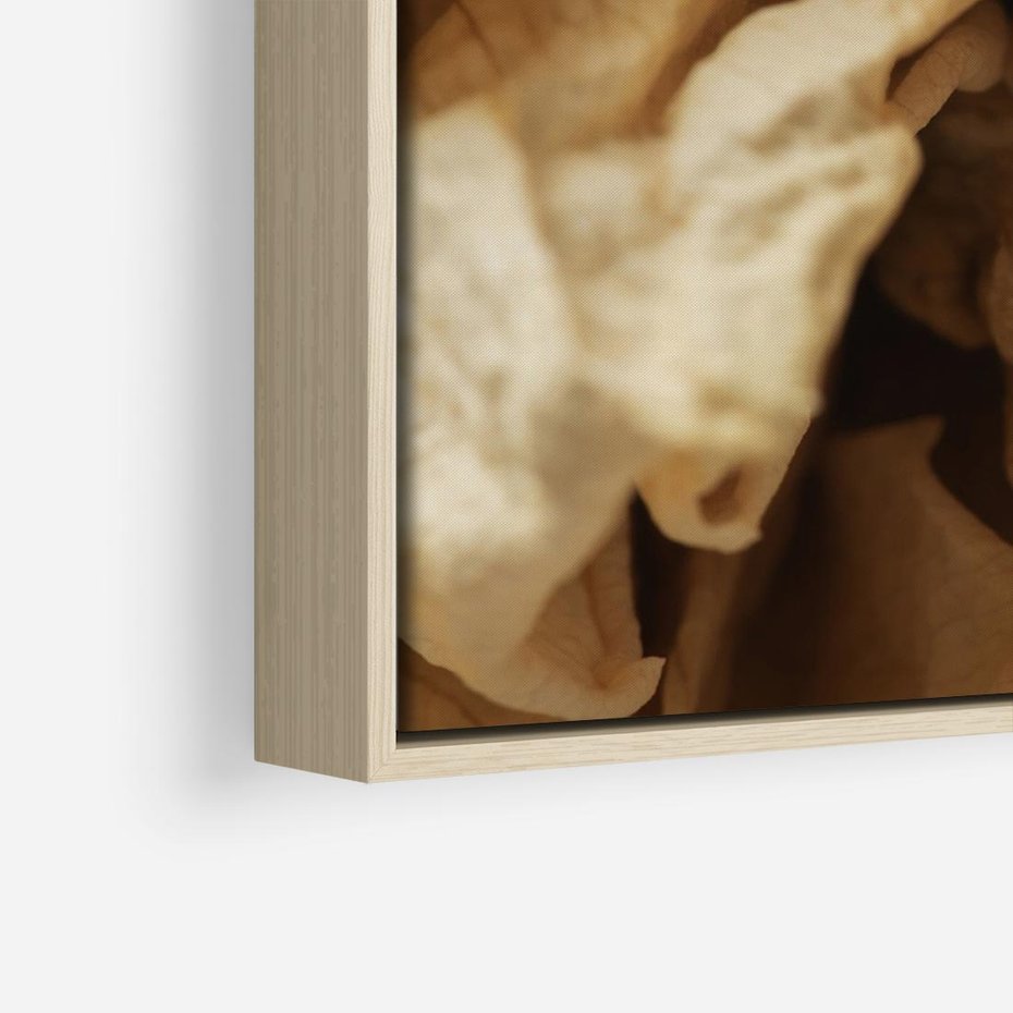 Obraz w ramie 120x80 - Zjawiskowe zasuszone kwiaty - zasuszone, kwiaty - rama drewno