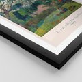 Plakat w ramie 30x40 - Gauguin: Reprodukcja i Typografia - Gauguin, reprodukcja - rama czarna