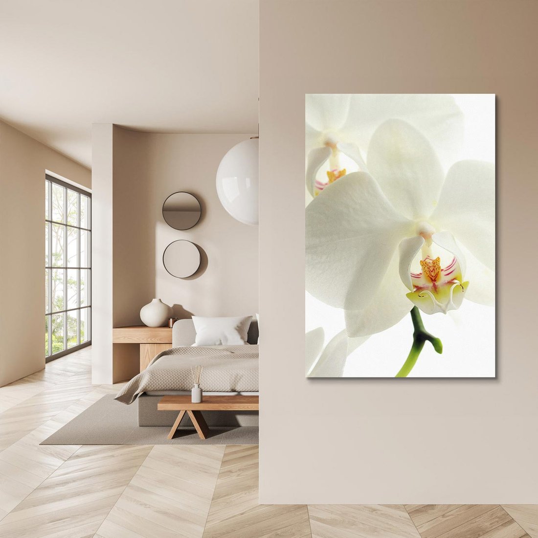 Obraz na płótnie 70x100 - Kwiatowe piękno - kwiat, kwiaty