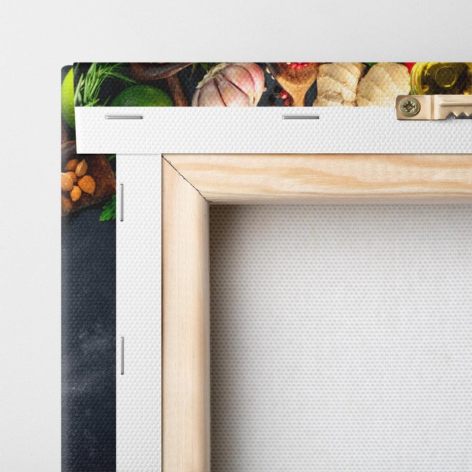 Obraz na płótnie 120x80 - zmysłowa podróż - przyprawy, orient