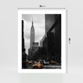 Plakat bez ramy 30x40 - Nowy York, taksówka w ruchu - Nowy York, taksówka