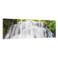 Obraz na płótnie 120x40 - Magiczne wodospady Tajlandii - Tajlandia, wodospad