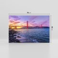 Obraz na płótnie 70x50 - Golden Gate - San Francisco - Golden Gate, San