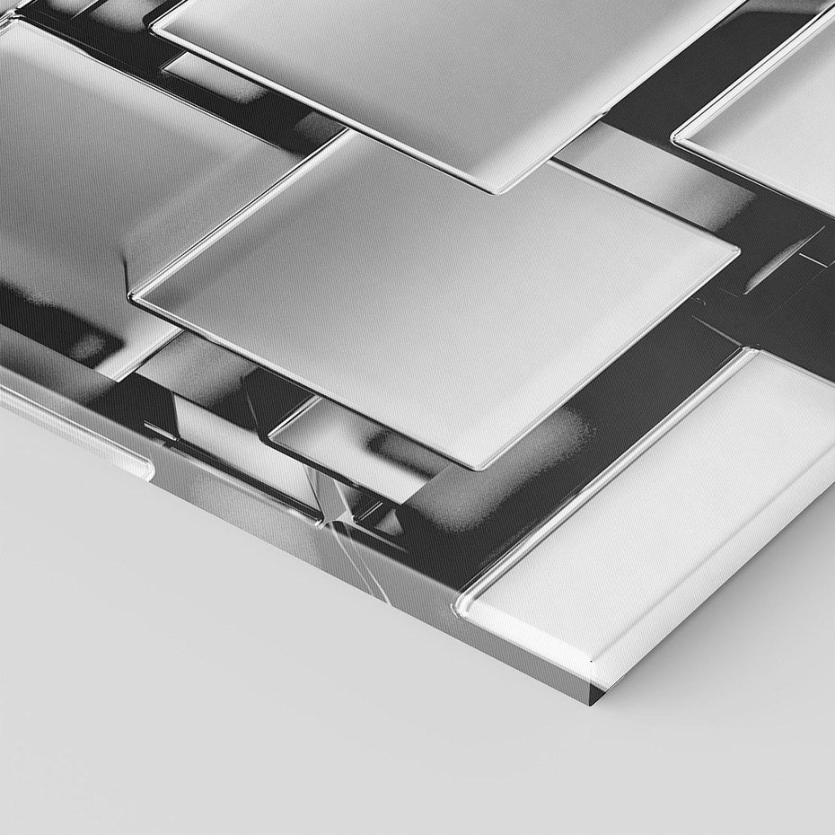 Obraz na płótnie 70x100 - Nowe Wymiary Sztuki - 3D, abstrakcja