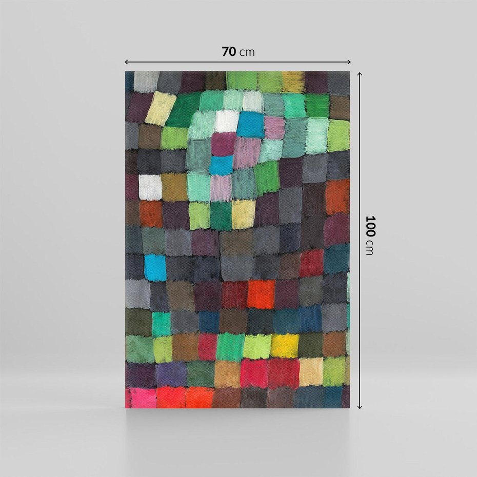 Obraz na płótnie 70x100 - May Picture 1925, Paul Klee - Reprodukcja - reprodukcja, obraz na płótnie