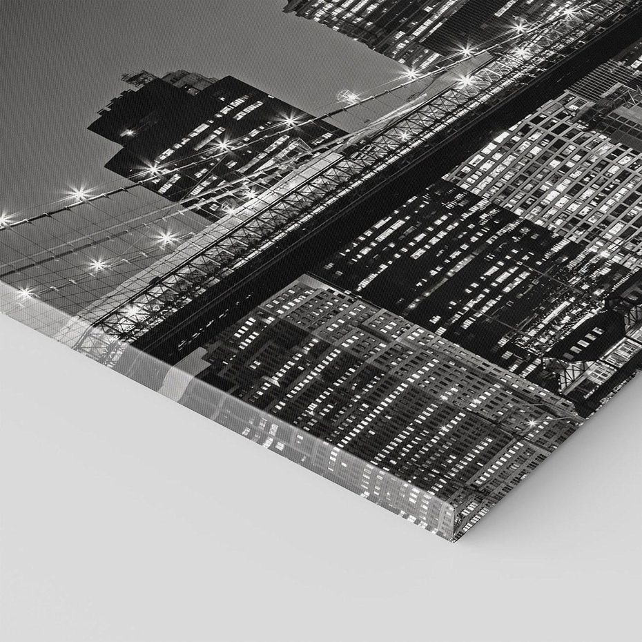 Obraz na płótnie 120x80 - Miasto ożywione nocą - miasto, noc