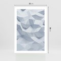 Plakat bez ramy 21x30 - Trójwymiarowa geometria - geometria, 3d