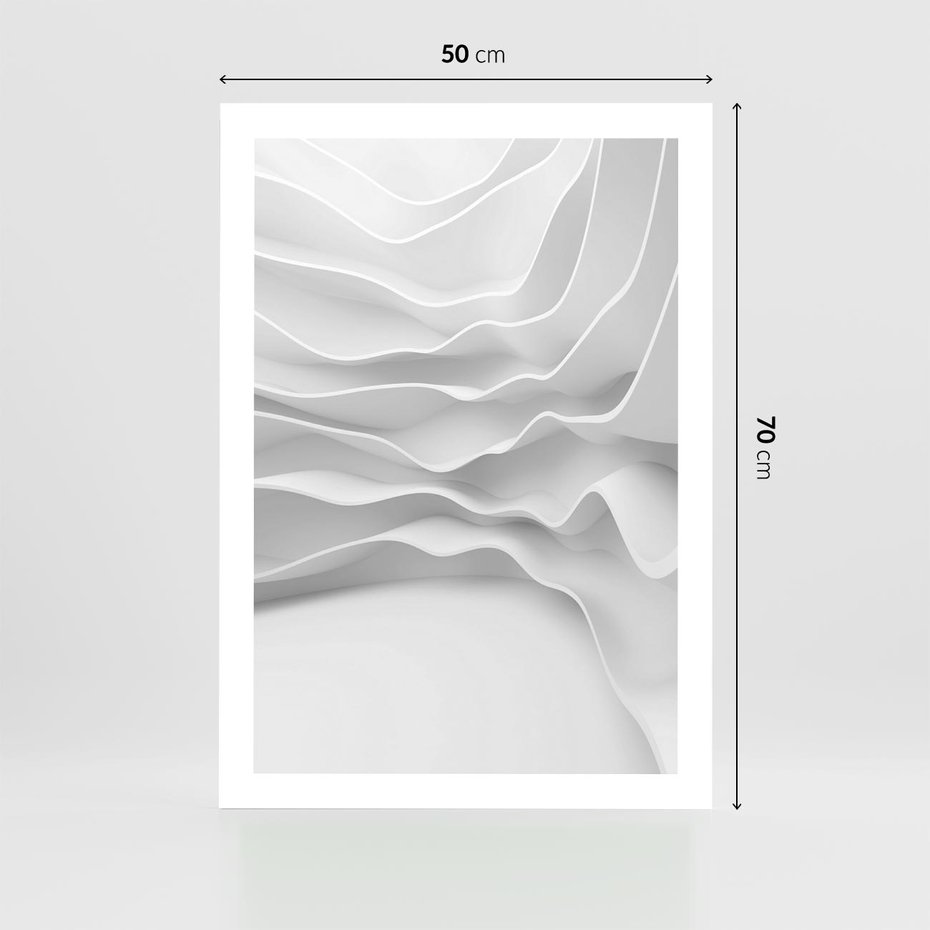 Plakat bez ramy 50x70 - Żywa Natur - 3d, abstrakcja