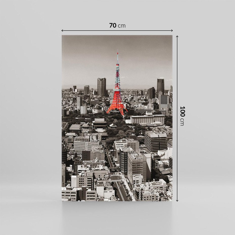 Obraz na płótnie 70x100 - Energia japońskiej stolicy - Tokio, Japonia