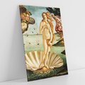 Obraz na płótnie 50x70 - "Narodziny Wenus" (1485), Sandro Botticelli - Reprodukcja - reprodukcja, obraz na płótnie