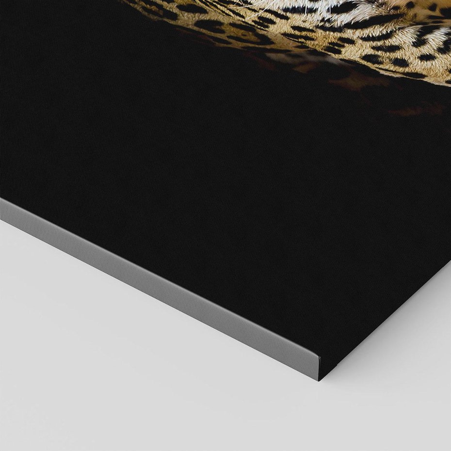 Obraz na płótnie 120x80 - Elegancja lamparta - lampart, pantera