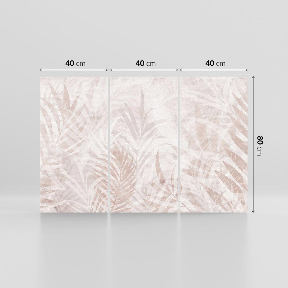 Obraz na płótnie 120x80 - Pejzaż zaklętych uczuć - monochromatyczne, w odcieniach beżu