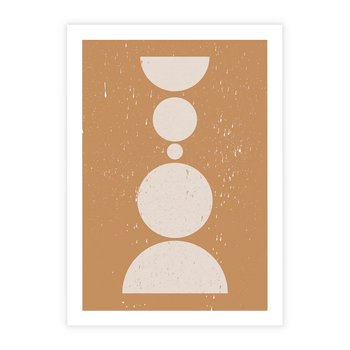 Plakat bez ramy 40x50 - Podróżne Echa - mid century styl, nowoczesna grafika