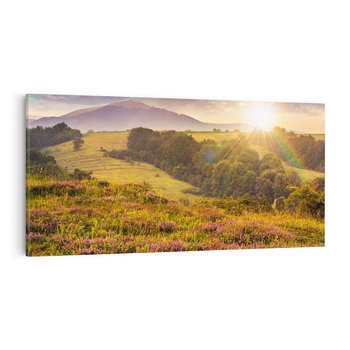 Obraz na płótnie 120x60 - Pejzaż na łące - pejzaż, łąka