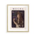 Plakat w ramie 40x50 - Reprodukcja A.Mucha - Mucha, plakat z reprodukcją - rama drewno