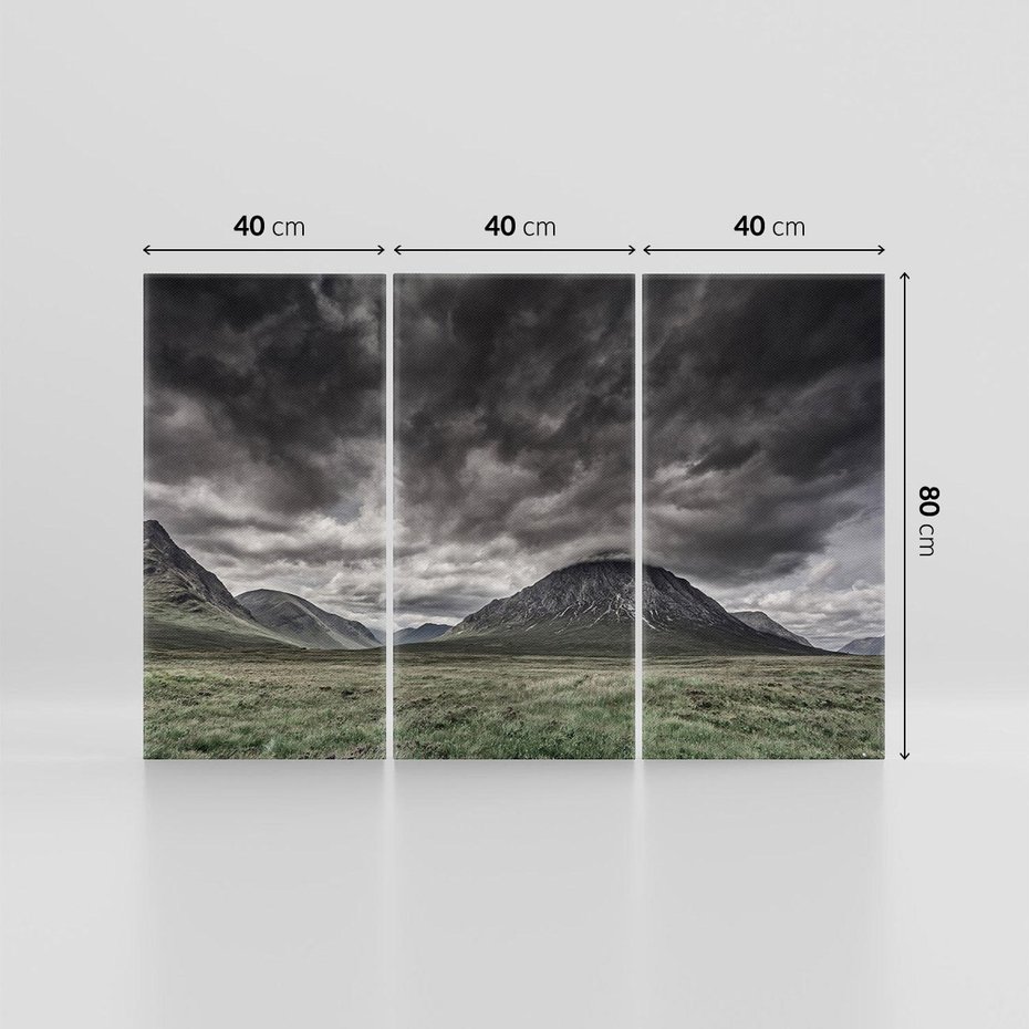 Obraz na płótnie 120x80 - Górska majestatyczność - góry, krajobraz