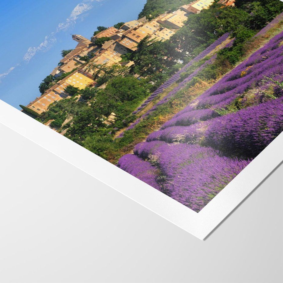 Plakat bez ramy 21x30 - Prowansalska Aura - lawenda, Prowansja