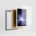 Plakat w ramie 50x70 - Podróż w kosmiczną przestrzeń - kosmos, ziemia - rama czarna