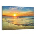 Obraz na płótnie 70x50 - Magia Chwil - zachód słońca,