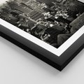 Plakat w ramie 40x50 - Dusza wielkiego miasta - Manhattan, Nowy Jork - rama czarna