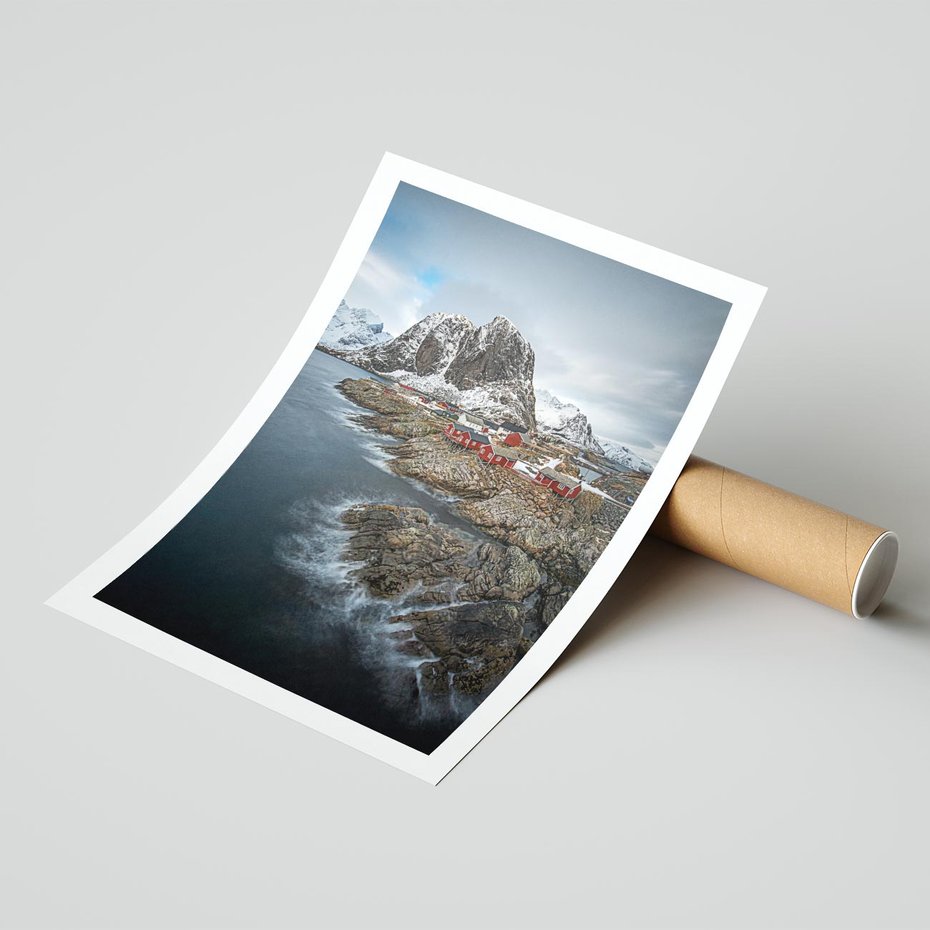 Plakat bez ramy 21x30 - Skandynawia - górska odsłona - Skandynawia, góry