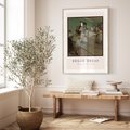 Plakat w ramie 50x70 - Elegancja Baletu - Edgar Degas, reprodukcja obrazu - rama drewno
