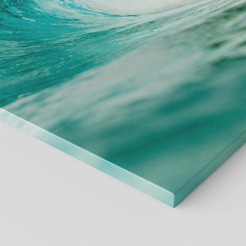 Obraz na płótnie 80x120 - Rajskie Wybrzeże - fotografia, duża fala