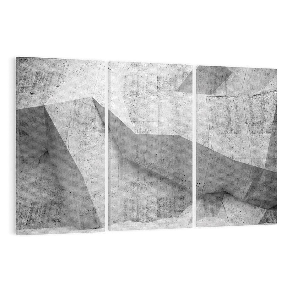 Obraz na płótnie 120x80 - Geometryczna harmonia sztuki - geometria, sztuka