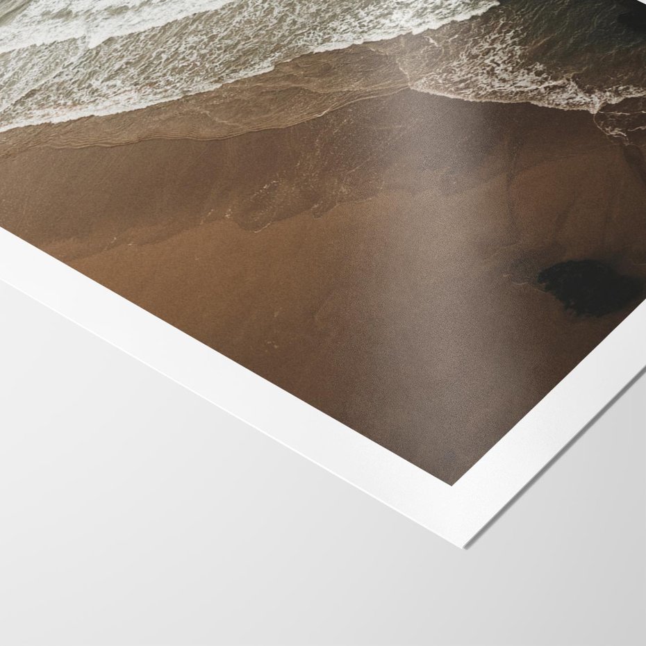 Plakat bez ramy 50x70 - Spokój nad plażą - plaża, morze