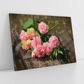Obraz na płótnie 120x80 - Różowe Piękno - róże, kwiaty