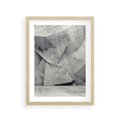 Plakat w ramie 30x40 - Architektura w trójwymiarowym wymiarze - architektura, 3D - rama drewno
