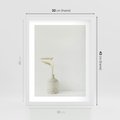 Plakat w ramie 30x40 - Sztuka Prostoty - minimalistyczny wazon, źdźbła traw - rama biała