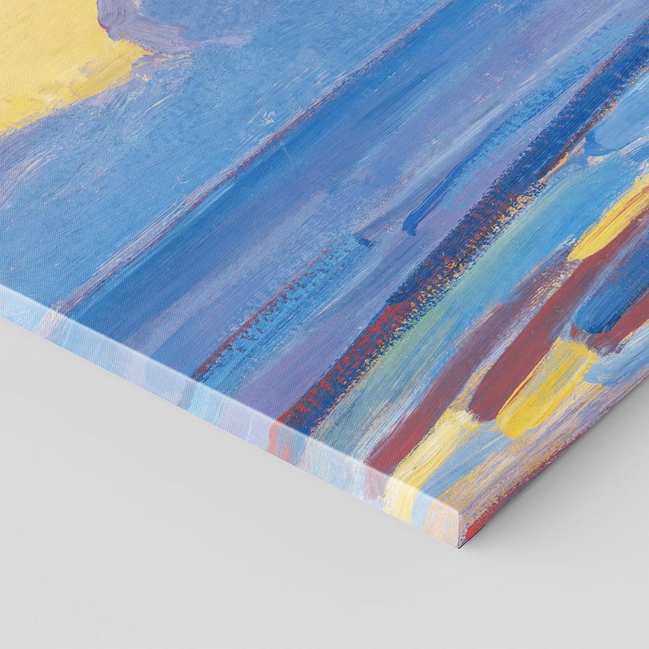 Obraz na płótnie 100x70 - By the Sea (1909), Piet Mondrian - Reprodukcja - reprodukcja, obraz na płótnie