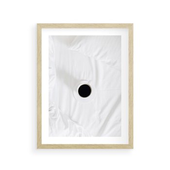 Plakat w ramie 30x40 - Prostota Rytuału - fotografia, minimalizm - rama drewno