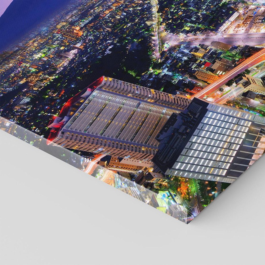 Obraz na płótnie 100x70 - Siła i spokój - wulkaniczne piękno Japonii - wulkan, japonia