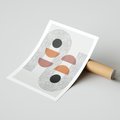 Plakat bez ramy 30x40 - Nowoczesna Abstrakcja - geometria, grafika
