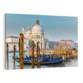 Obraz na płótnie 120x80 - Urok Wenecji - fotografia, przystań w Wenecji