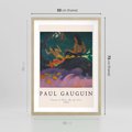 Plakat w ramie 50x70 - Paul Gauguin: Reprodukcja - Paul Gauguin, reprodukcja - rama drewno