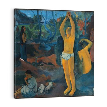 Obraz na płótnie 50x50 - Skąd przyszliśmy? Kim jesteśmy? Dokąd idziemy? - Reprodukcja - reprodukcja, obraz na płótnie