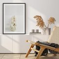 Plakat bez ramy 30x40 - Białe Dynie - białe dynie, jesień
