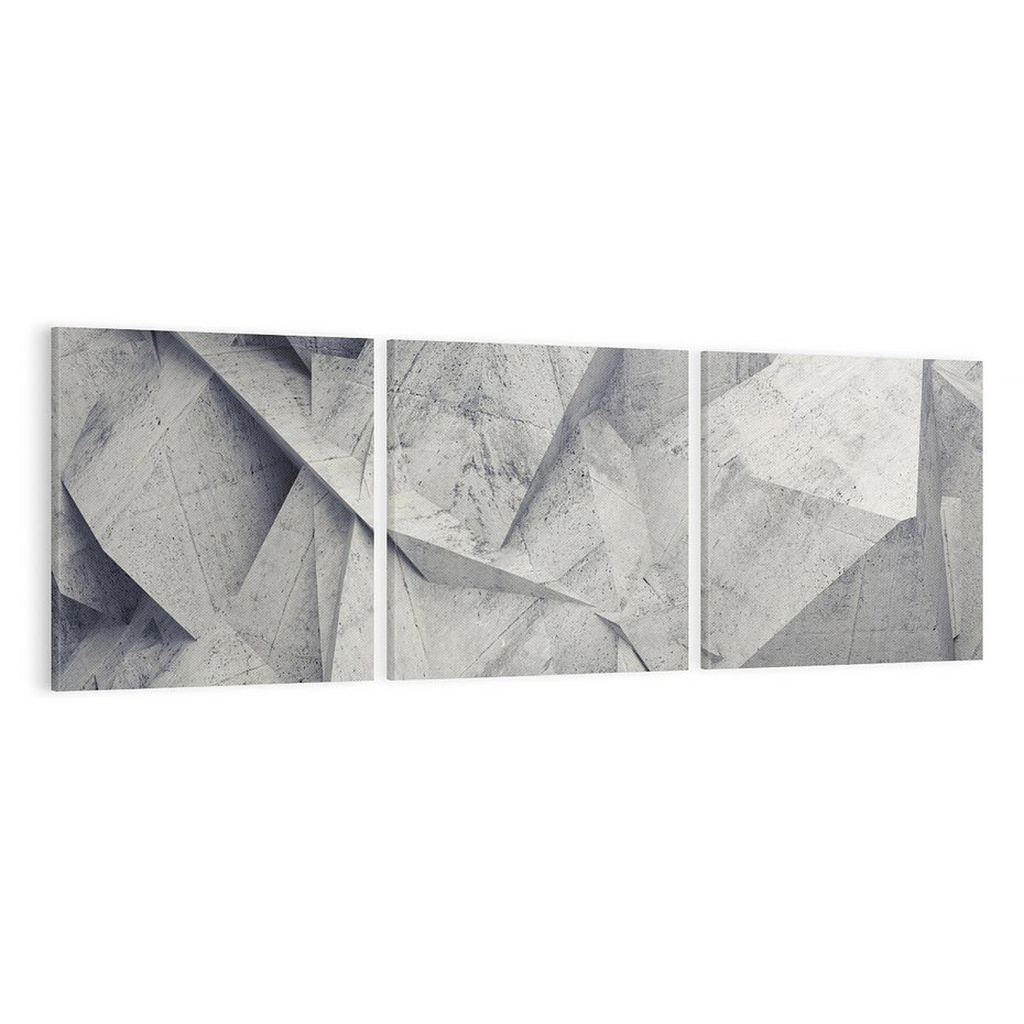 Obraz na płótnie 120x40 - Architektura w trójwymiarowym wymiarze - architektura, 3D