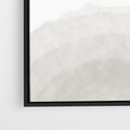 Obraz w ramie 70x100 - Impresje Energii - rozmyte cienie, abstrakcja - rama czarna